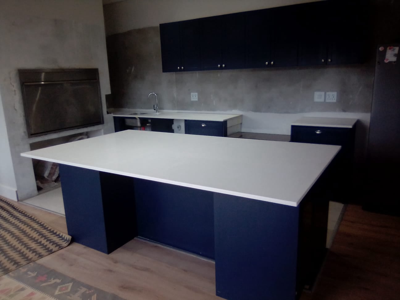 Completed kitchen installation